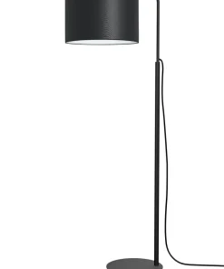 Lampa stojąca z czarno-białym abażurem LX 3480 ARDEN | Kaja*Sklep Kaja Fashion