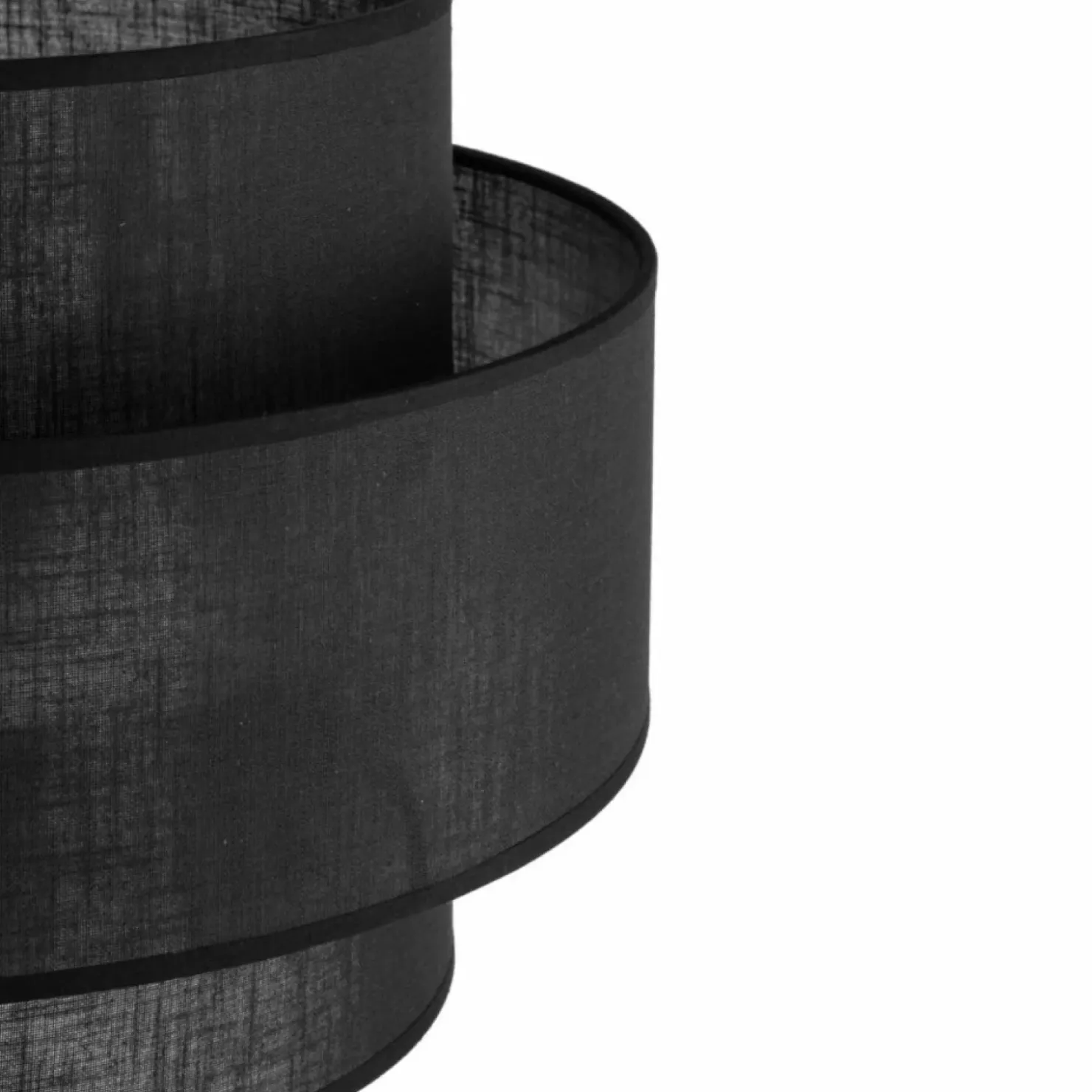 Lampa stojąca z podwójnym abażurem TK 5896 CALISTO BLACK | Kaja*Sklep Kaja Hot