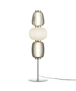 Lampa stołowa, efektowny wygląd MOD267TL-L28CH3K z serii PATTERN*Sklep Kaja Cheap