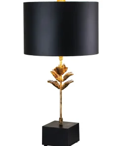 Lampa stołowa, kwiat, antyczne złoto FB-CAMILIA-TL z serii CAMILIA*Sklep Kaja Cheap