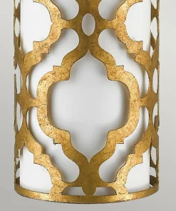Lampa stołowa z białym abażurem GN-ARABELLA-TL-G z serii ARABELLA*Sklep Kaja Cheap