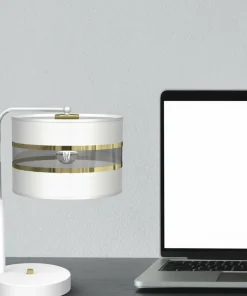 Lampa stołowa z m abażurem, do salonu MLP7354 z serii ULTIMO | Kaja Oświetl*Sklep Kaja New