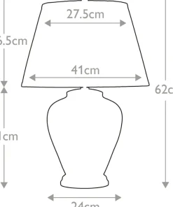 Lampa stołowa z dekoracyjną podstawą ARUM-LILY-TL z serii ARUM LILY*Sklep Kaja Best