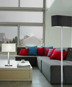 Lampa stołowa z geometrycznym abażurem AZ1527 MARTENS WHITE | Kaja*Sklep Kaja Best Sale