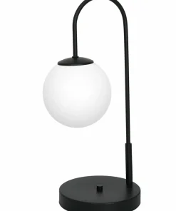 Lampa stołowa z kloszem, w kształcie kuli LX 3197 z serii CAMBRIDGE*Sklep Kaja Shop