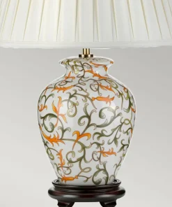 Lampa stołowa z kolorowymi elementami DL-SOLING-TL z serii SOLING*Sklep Kaja New