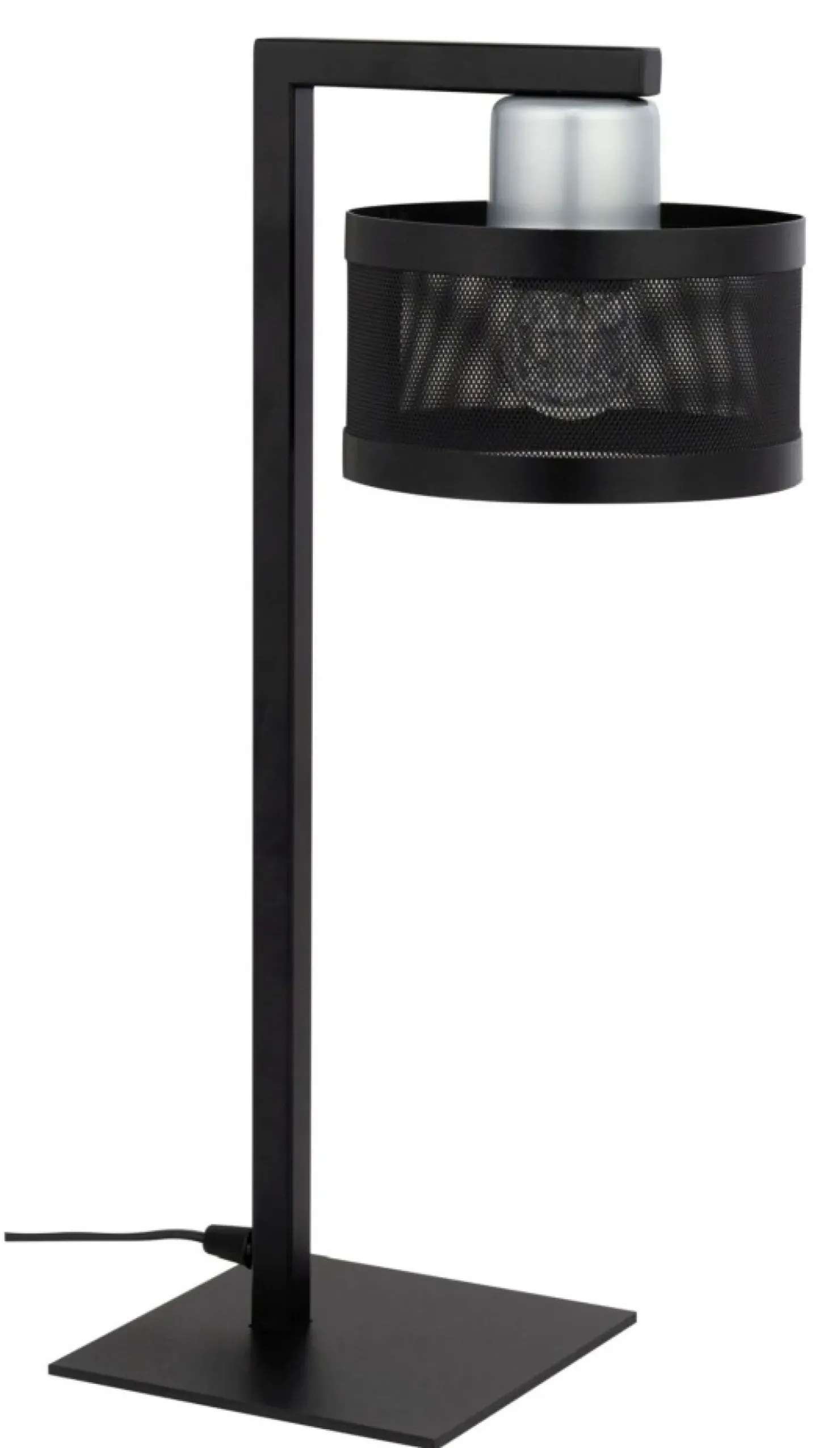 Lampa stołowa z metalowym, siateczkowym kloszem SIG 50234 z serii OFF*Sklep Kaja Discount