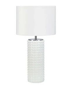 Lampa stołowa z podstawką z przyjemną strukturą 107484| Kaja*Sklep Kaja Best Sale
