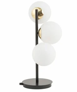 Lampa stołowa z trzema kloszami, do sypialni SIG 50364 z serii PIANO*Sklep Kaja Cheap