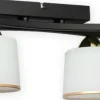 Lampa sufitowa, biało-złote klosze O3244 P4 CZA + ZL z serii ALTAR*Sklep Kaja Cheap
