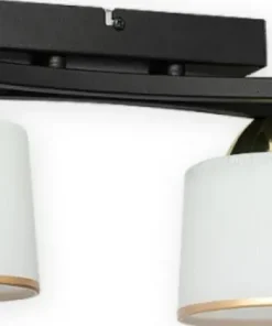 Lampa sufitowa, biało-złote klosze O3244 P4 CZA + ZL z serii ALTAR*Sklep Kaja Cheap