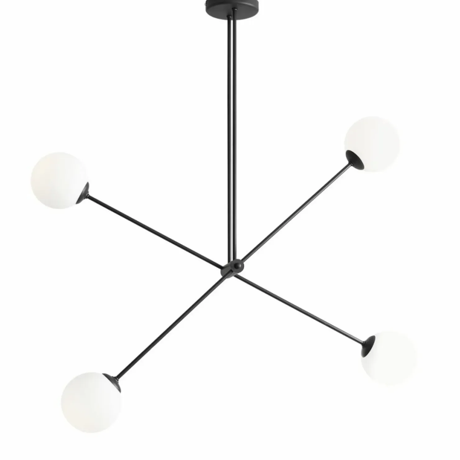 Best Sale Sklep Kaja Lampa sufitowa czarna nowoczesna E14 1081PL_L1 OHIO | Kaja Oświetlenie Zadzwońporabattel.783200183(8-16)/mailsklep@kaja.com.pl