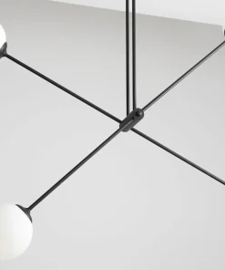 Best Sale Sklep Kaja Lampa sufitowa czarna nowoczesna E14 1081PL_L1 OHIO | Kaja Oświetlenie Zadzwońporabattel.783200183(8-16)/mailsklep@kaja.com.pl