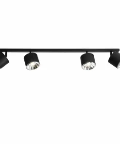 Best Sale Sklep Kaja Lampa sufitowa czarna z reflektorami 1047PL_L1 BOT | Kaja Oświetlenie Zadzwońporabattel.783200183(8-16)/mailsklep@kaja.com.pl