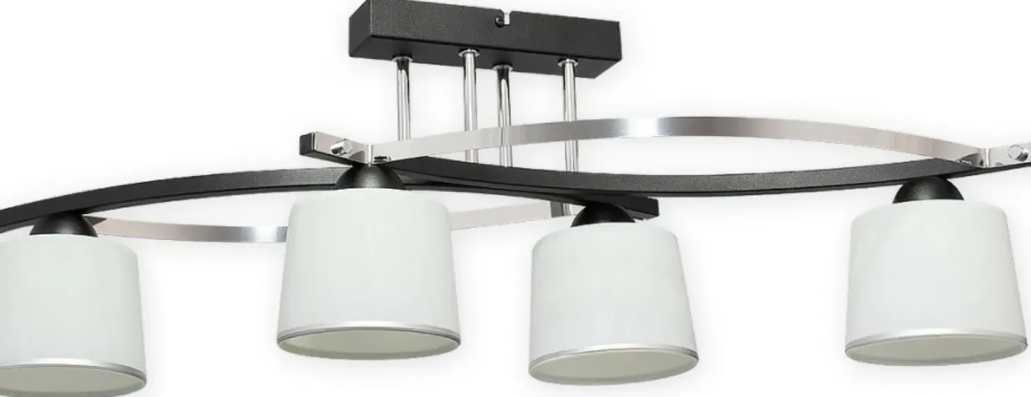 Lampa sufitowa, cztery otwarte klosze O2284 W4 CZA z serii ASTRED*Sklep Kaja Best Sale