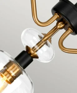 Lampa sufitowa, dekoracyjne szkła DL-ARMAND-SF3-AB z serii ARMAND*Sklep Kaja Clearance