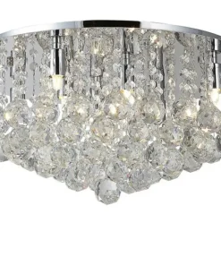 Lampa sufitowa do sypialni w stylu glamour ⌀48cm AZ1287 BOLLA | Kaja*Sklep Kaja Best Sale
