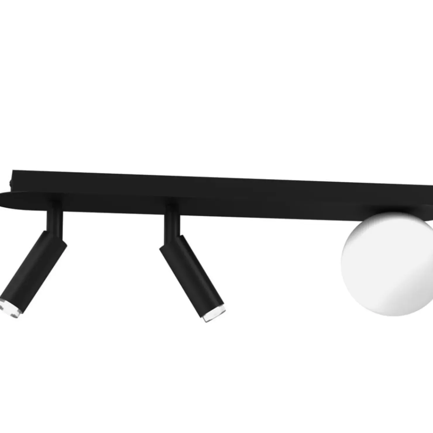 Cheap Sklep Kaja Lampa sufitowa, dwa reflektory i klosz MLP8405 z serii SIRIO | Kaja Oświetlenie