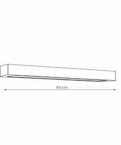 Clearance Sklep Kaja Lampa sufitowa LED 93cm LP-7001/1C BK-93 24/4 IBROS | Kaja Oświetlenie
