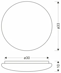 Lampa sufitowa LED, neutralne światło ⌀33cm 13-28792 BELINA | Kaja*Sklep Kaja Discount