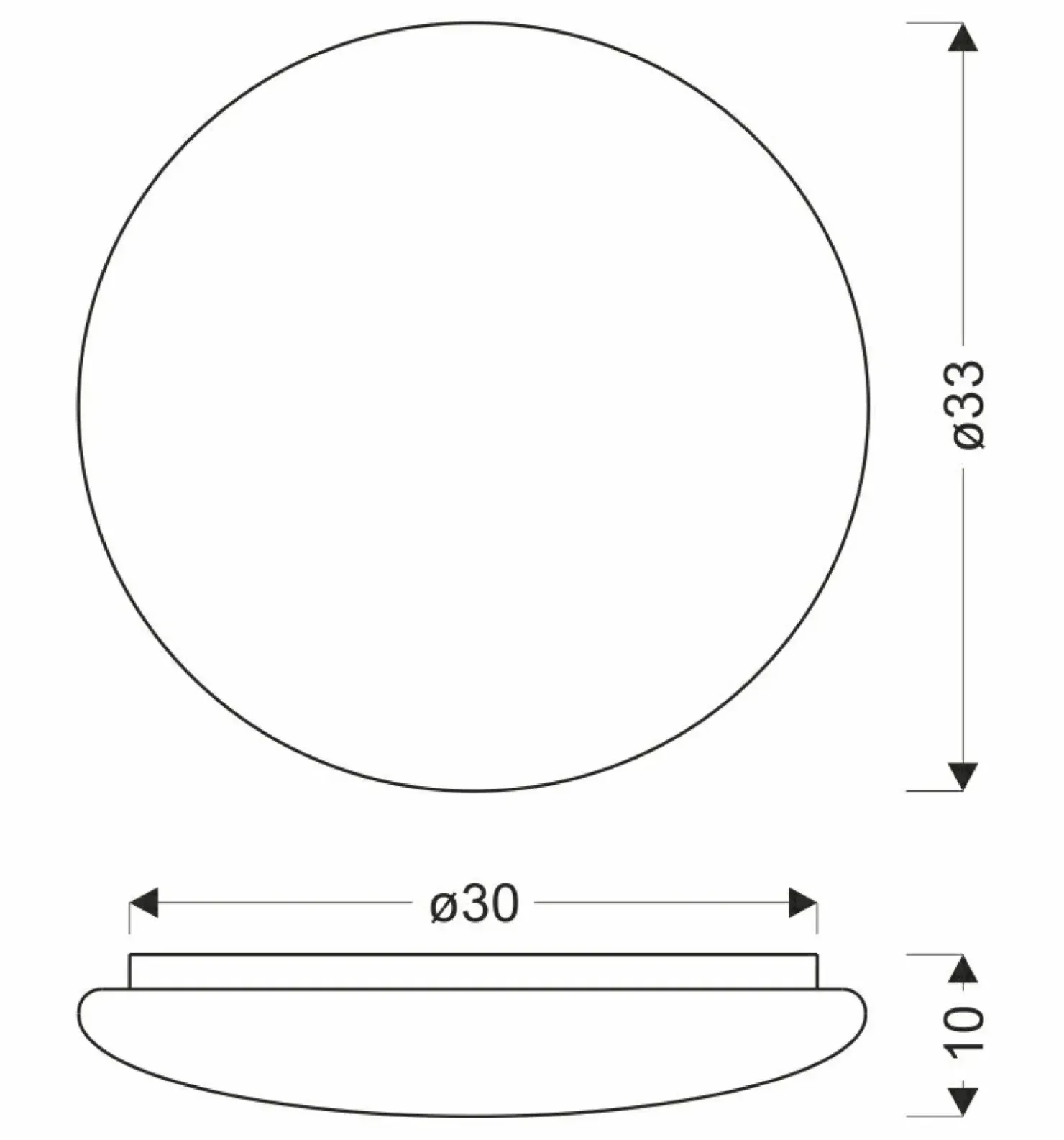 Lampa sufitowa LED, neutralne światło ⌀33cm 13-28792 BELINA | Kaja*Sklep Kaja Discount