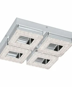 Best Sale Sklep Kaja Lampa sufitowa LED w kolorze chromu 95657 FRADELO | Kaja Oświetlenie