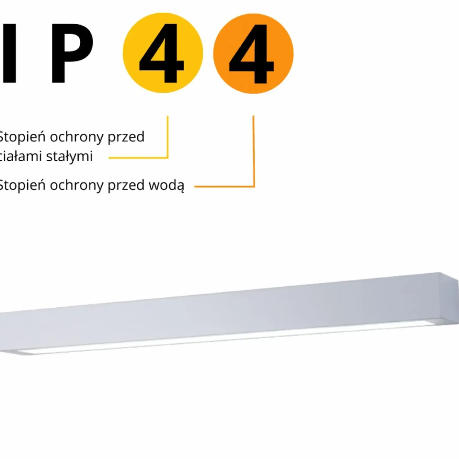 Lampa sufitowa listwa LED 120cm LP-7001/1C WH 120 36 CCT IBROS | Kaja*Sklep Kaja Sale