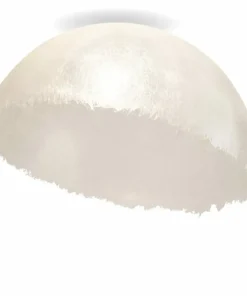 Fashion Sklep Kaja Lampa sufitowa, mleczny, otwarty klosz SIG 40660 z serii MUZA | Kaja
