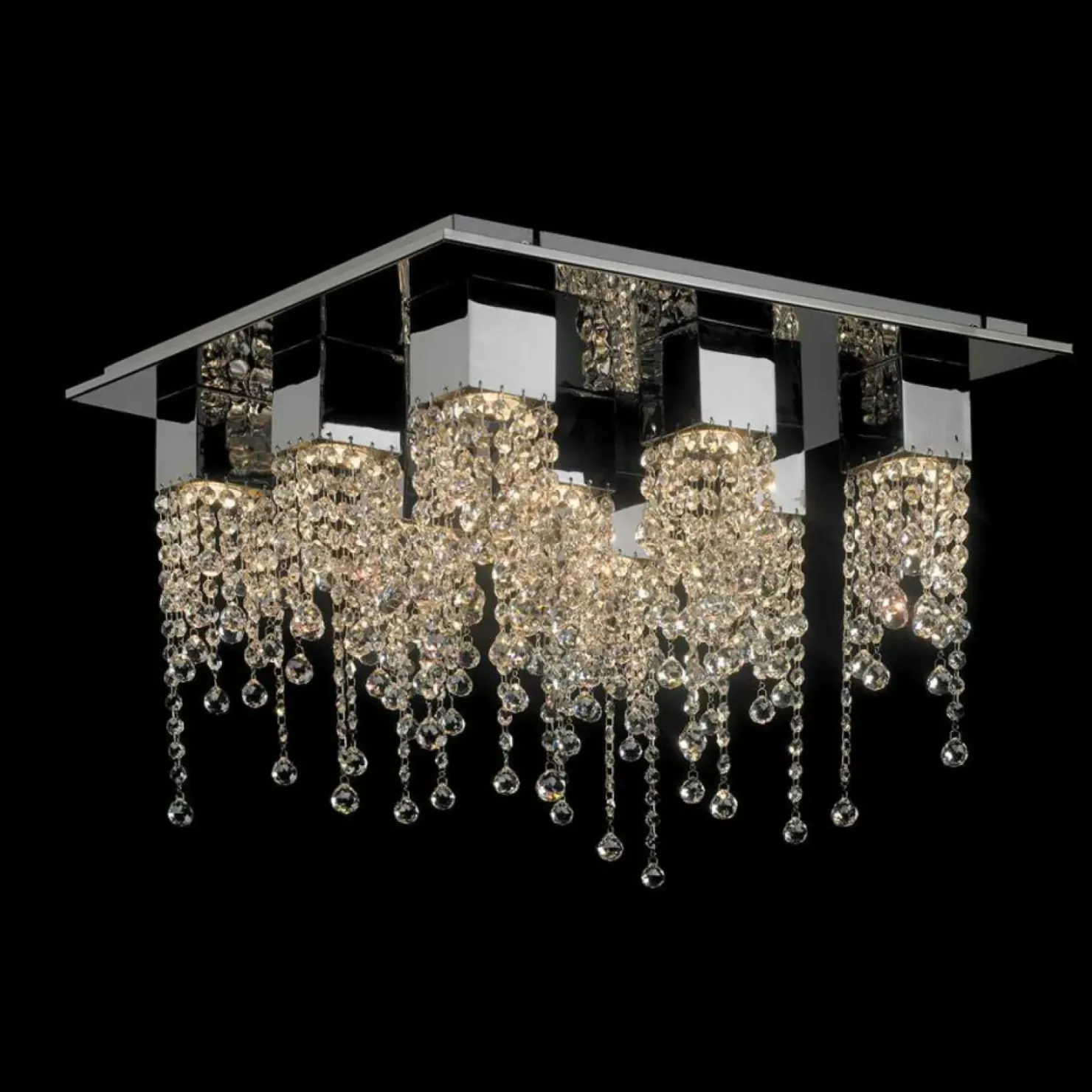 Lampa sufitowa MX93708-9B z serii LARIX | Kaja Oświetlenie*Sklep Kaja Sale