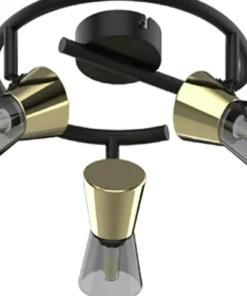 Cheap Sklep Kaja Lampa sufitowa na bazie okręgu, do sypialni TK220532-3RBG CENTO