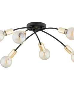 Flash Sale Sklep Kaja Lampa sufitowa na sześć żarówek z dużym gwintem AL 63229 z serii LENSI