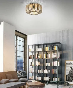 Best Sale Sklep Kaja Lampa sufitowa o drewnianej konstrukcji 11412-79 z serii RACOON | Kaja drewno