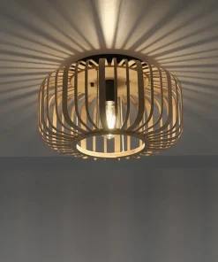 Best Sale Sklep Kaja Lampa sufitowa o drewnianej konstrukcji 11412-79 z serii RACOON | Kaja drewno