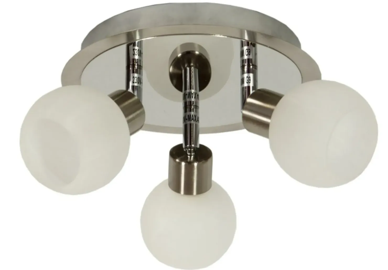 Lampa sufitowa okrąg z reflektorami 98-07025 ALABASTER | Kaja*Sklep Kaja Cheap