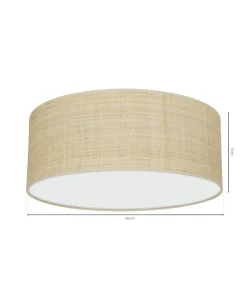 Lampa sufitowa, okrągły plafon do sypialni MLP7487 z serii MARSHALL | Kaja Oświe*Sklep Kaja Hot