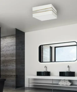 Lampa sufitowa, plafon, prostokątny abażur MLP7347 z serii ULTIMO | Kaja Oświetl*Sklep Kaja Cheap