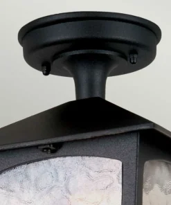 Lampa sufitowa, plafon zewnętrzny BL6A-BLACK z serii YORK*Sklep Kaja Cheap