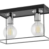 Lampa sufitowa typu box na ozdobne żarówki SIG 40699 VOX | Kaja*Sklep Kaja Online