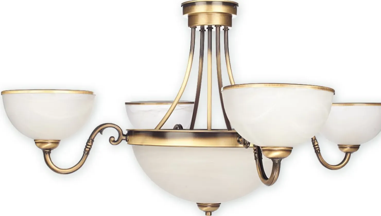 Lampa sufitowa w kolorze patyny O2094 W6 PAT SATO | Kaja Oświetlenie*Sklep Kaja Online