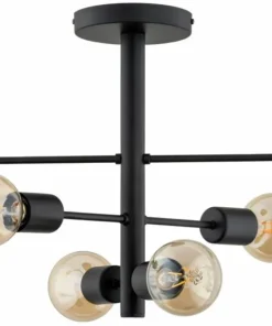Sale Sklep Kaja Lampa sufitowa w stylu loftowym, brak kloszy AL 63183 z serii BRISK