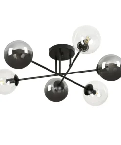 Discount Sklep Kaja Lampa sufitowa z 2 rodzajami kulistych kloszy 834/6B1 | Kaja