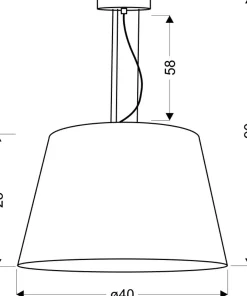 Lampa sufitowa z biało-zielonym kloszem 31-27620 ENYO | Kaja*Sklep Kaja Cheap