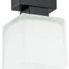 Lampa sufitowa z białym kloszem O2971 P1 CZA + BIA | Kaja Oświetlenie*Sklep Kaja Clearance