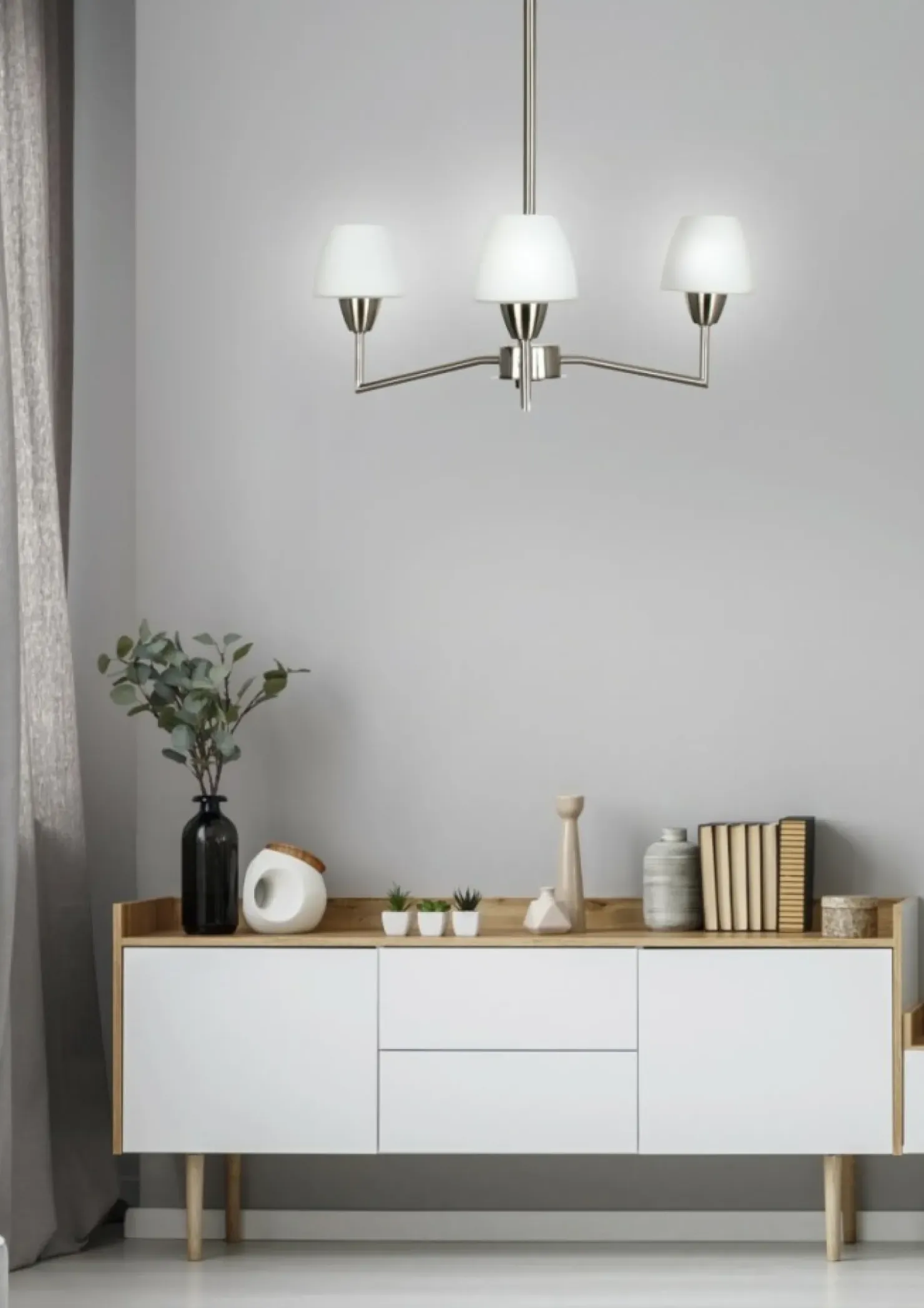 Lampa sufitowa z białymi kloszami 33-10639 TOGO | Kaja Oświetlenie*Sklep Kaja Fashion