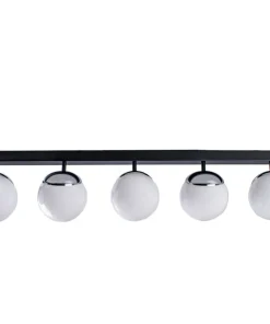 Store Sklep Kaja Lampa sufitowa z chromowanymi elementami MLP8875 z serii SFERA | Kaja Oświetleni