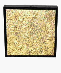 Lampa sufitowa z czarną ramką i światłem LED 10-06677 z serii LUXAN*Sklep Kaja Cheap