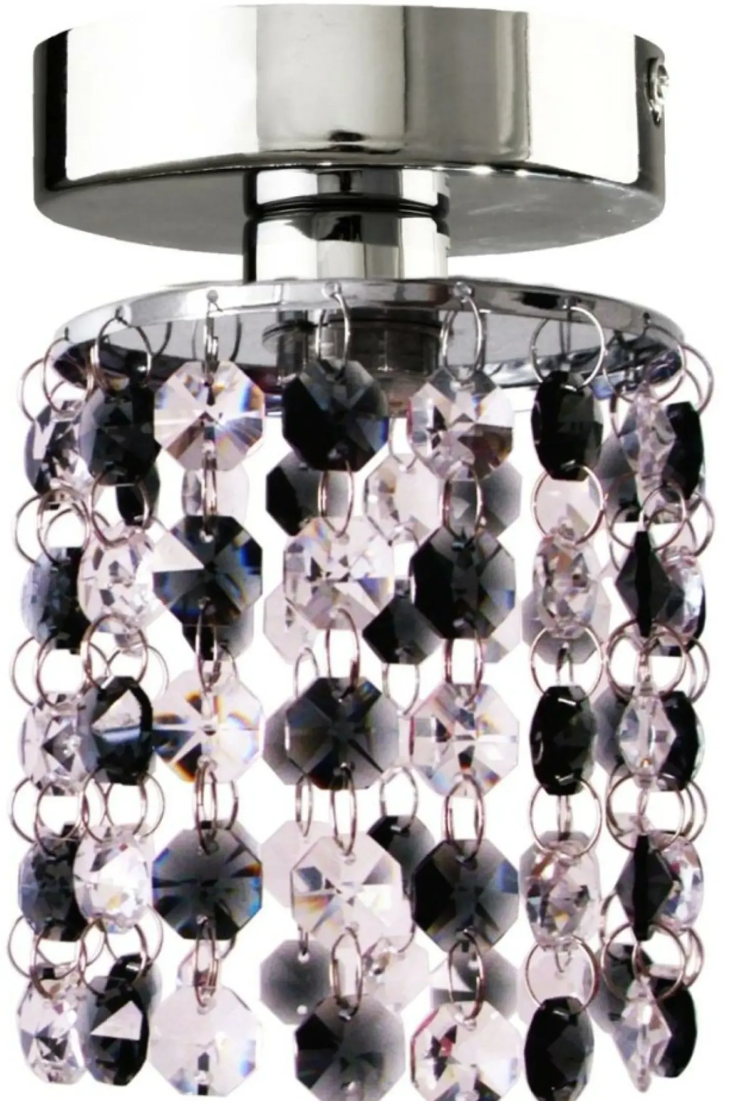 Lampa sufitowa z czarnymi kryształkami 91-35915 ROYAL | Kaja*Sklep Kaja Best