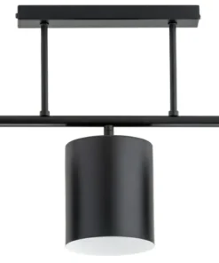 Store Sklep Kaja Lampa sufitowa z czarnymi tubami, na 3 żarówki AL 62401 z serii ARCZI