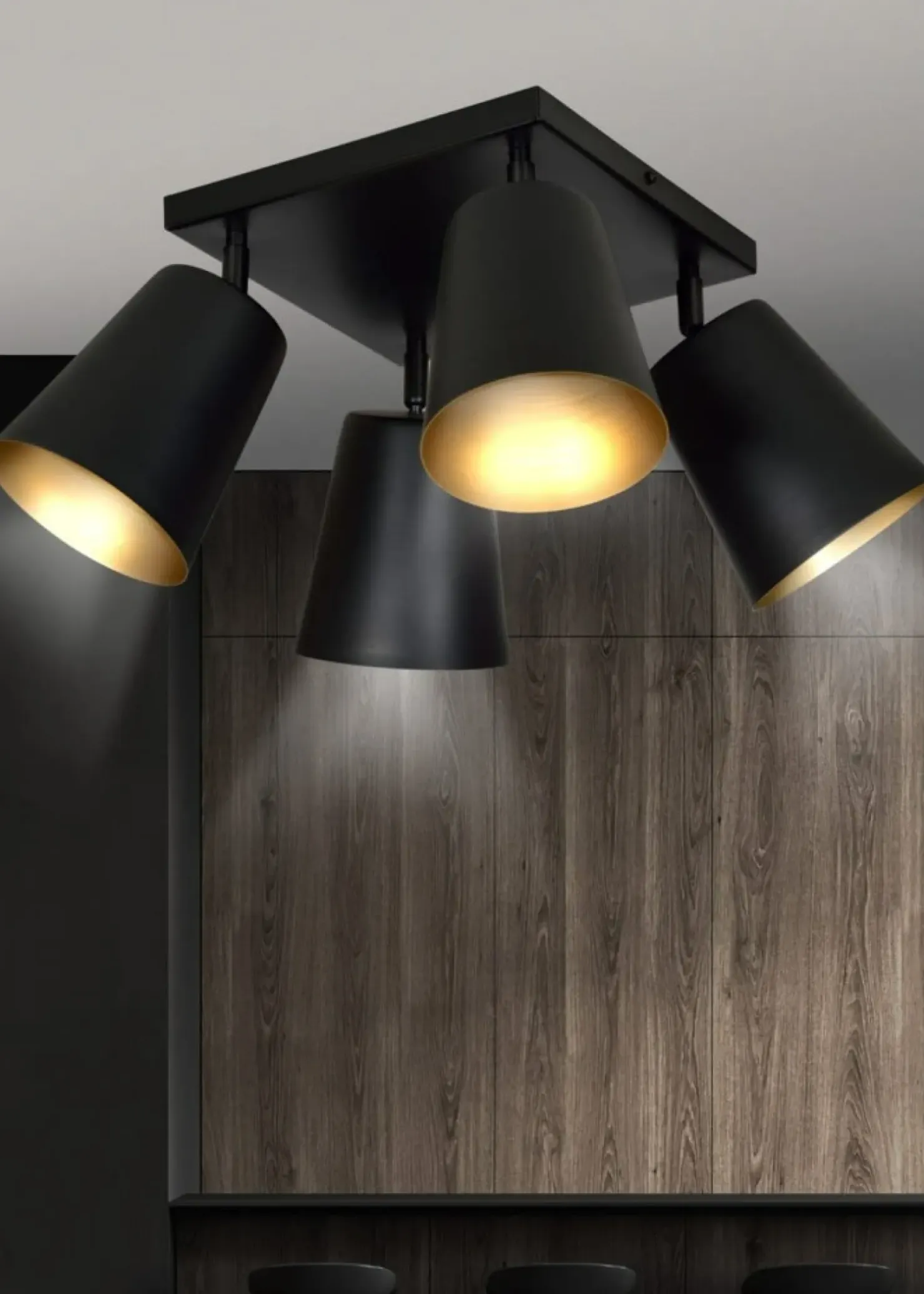 Store Sklep Kaja Lampa sufitowa z czterema źródłami światła 406/4 | Kaja Oświetlenie