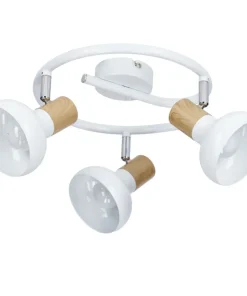 Lampa sufitowa z drewnianymi elementami 98-62697 PUERTO | Kaja*Sklep Kaja Store